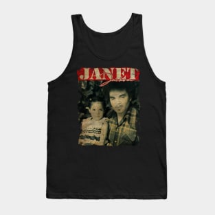 TEXTURE ART- JANET JACKSON 70S 6 Tank Top